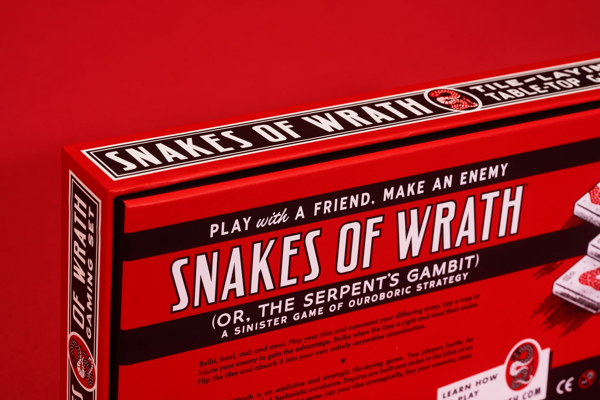 Snakes of Wrath: A Tile-Laying Tabletop Game